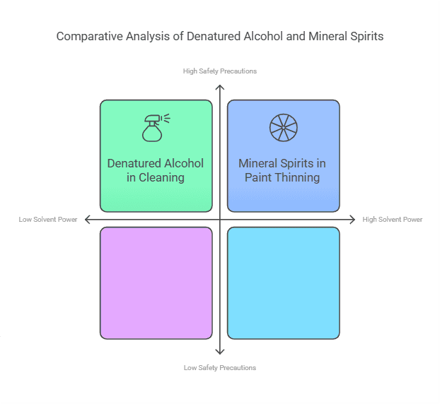 Denatured Alcohol Vs Mineral Spirits
