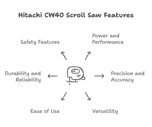 Hitachi Cw40 Scroll Saw