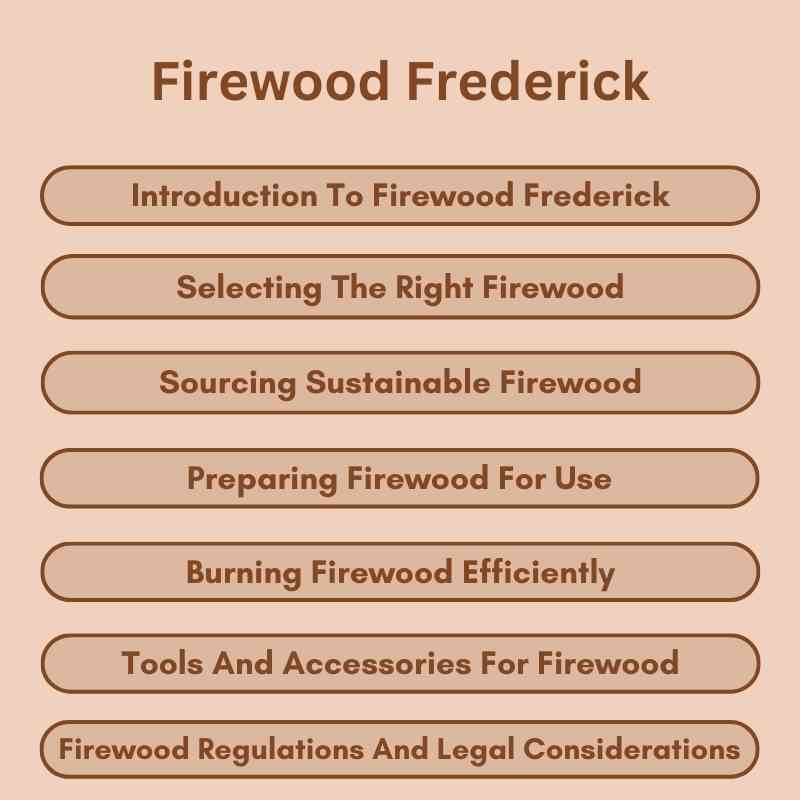 Firewood Frederick