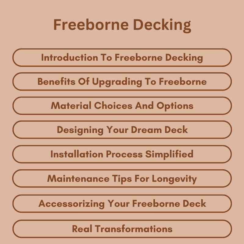 Freeborne Decking