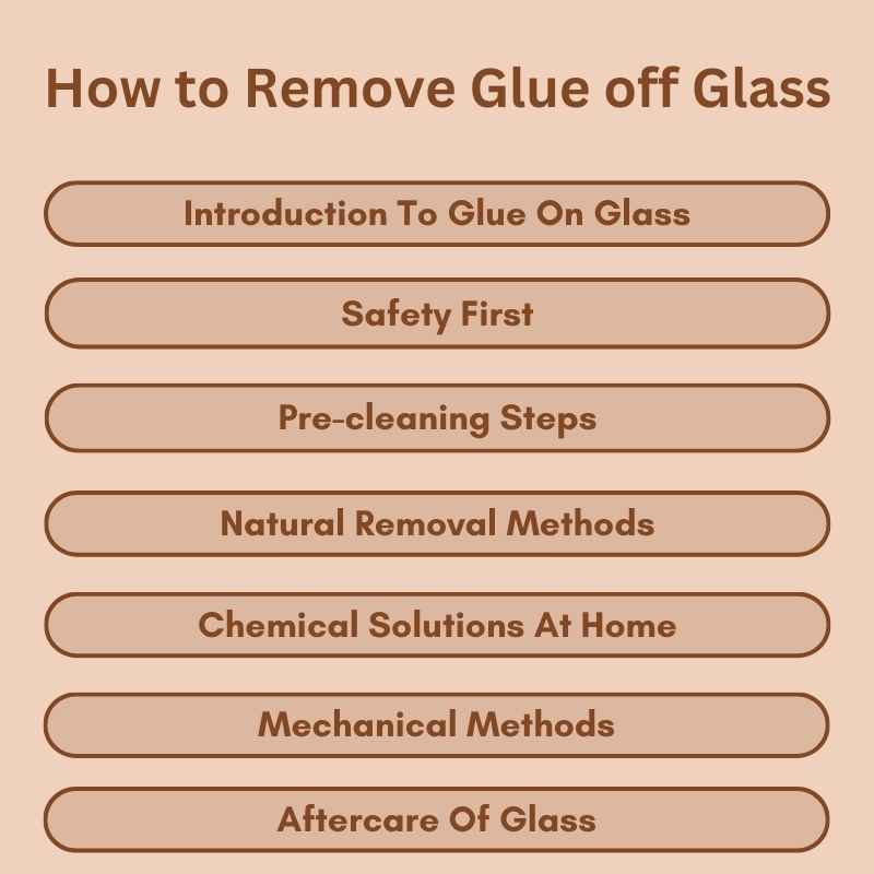 How to Remove Glue off Glass Quick & Easy Solutions Woodworking Advisor