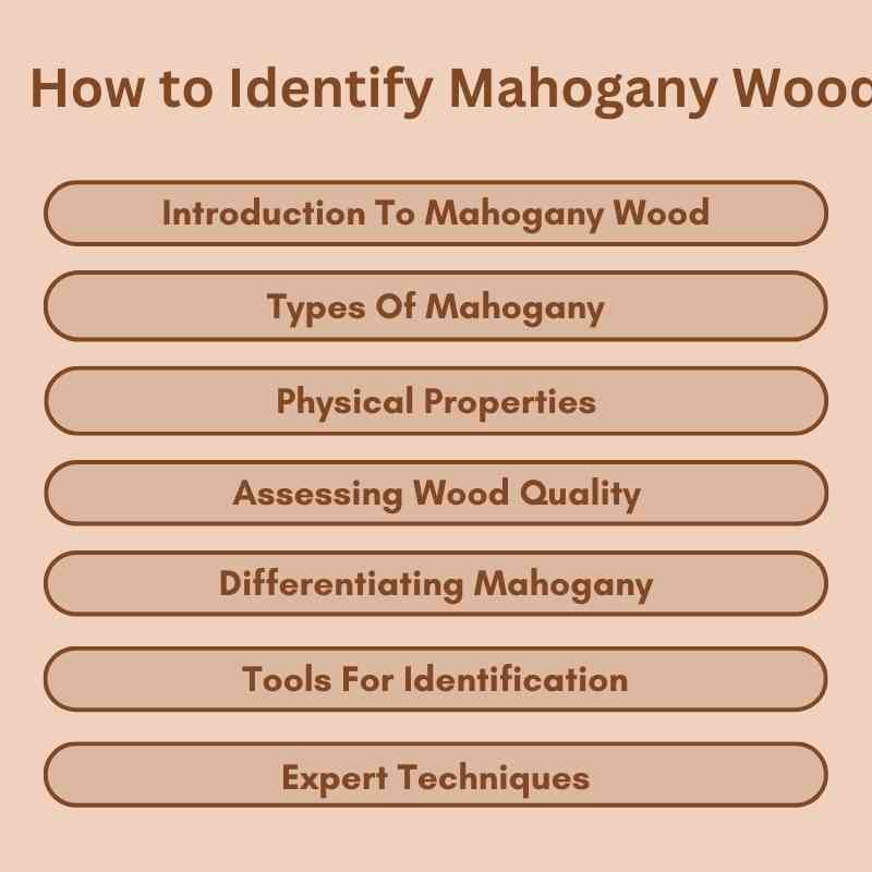 How to Identify Mahogany Wood