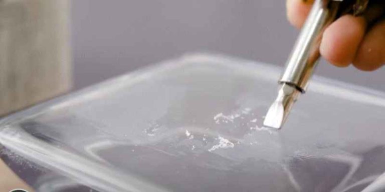 How to remove glue residue from glass