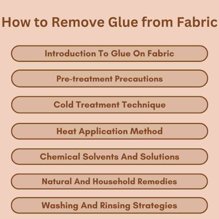 How To Remove Glue From Fabric With Iron