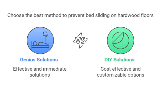 How to Stop Bed Sliding on Hardwood Floors
