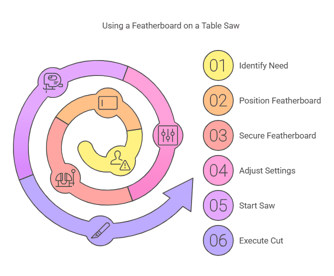 How to Use a Featherboard on a Table Saw
