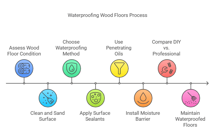 How to Waterproof Wood Floors