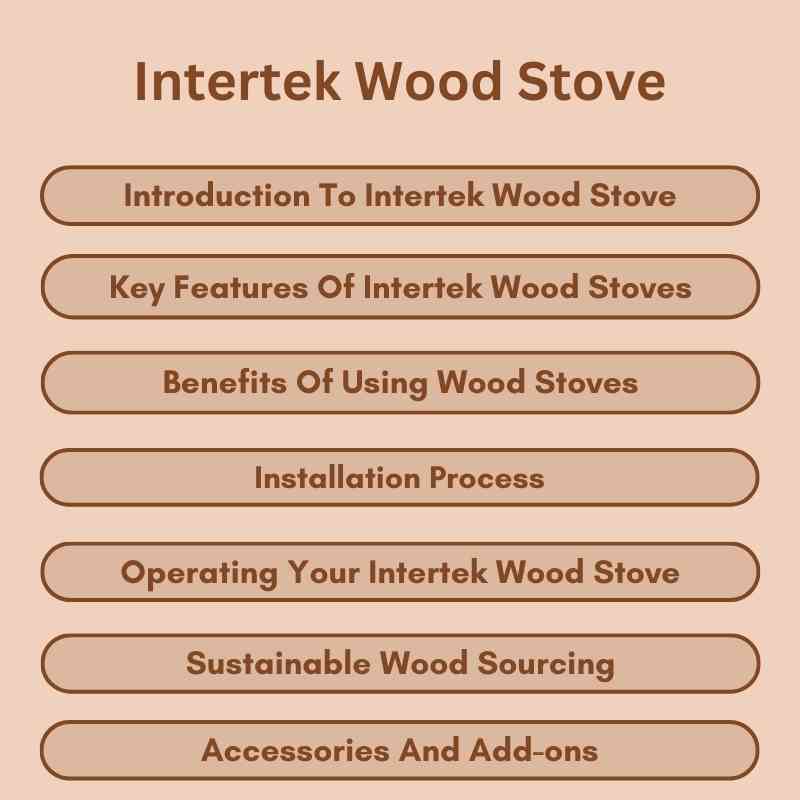 Intertek Wood Stove