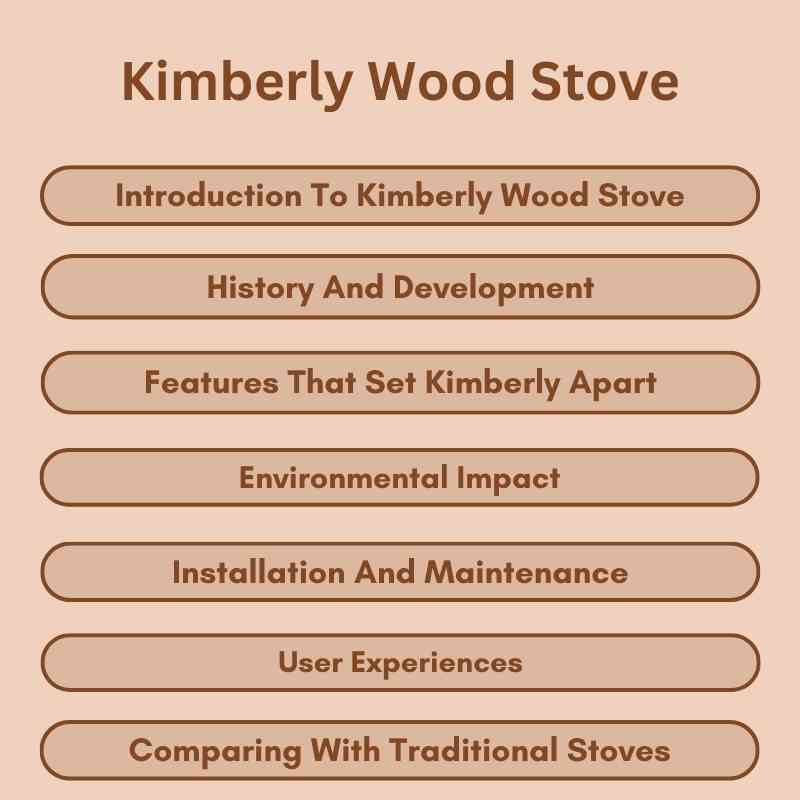 Kimberly Wood Stove