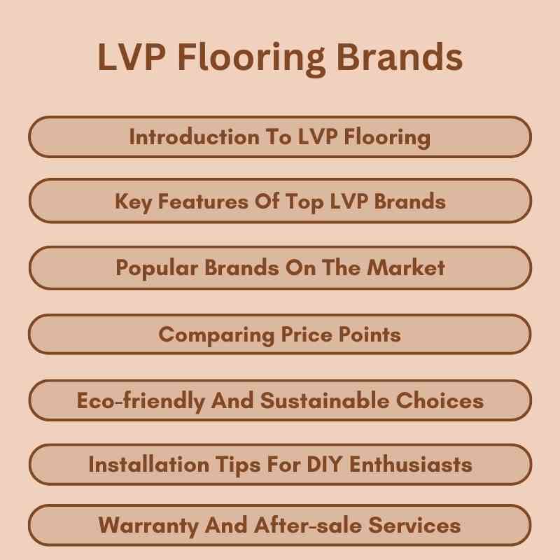 LVP Flooring Brands: Top Picks for Your Home Makeover