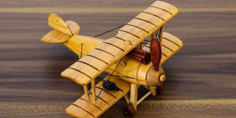 Mahogany Wood Airplane Models