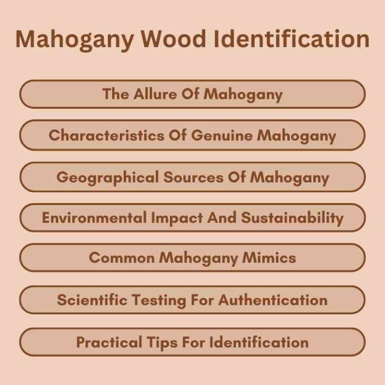 Mahogany Wood Identification Spot the Real Deal Woodworking Advisor