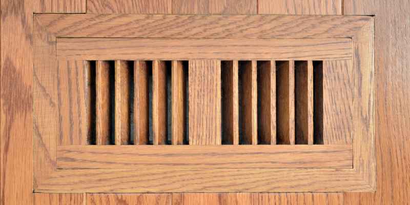 Mahogany Wood Vent Cover