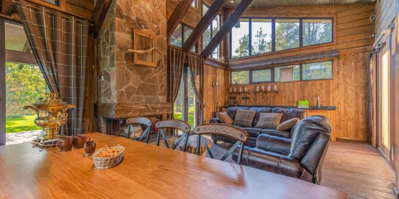 Mahogany Wood in Spanish Homes