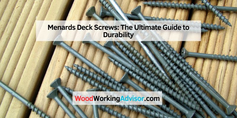 Menards Deck Screws