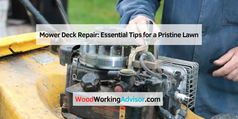 Mower Deck Repair