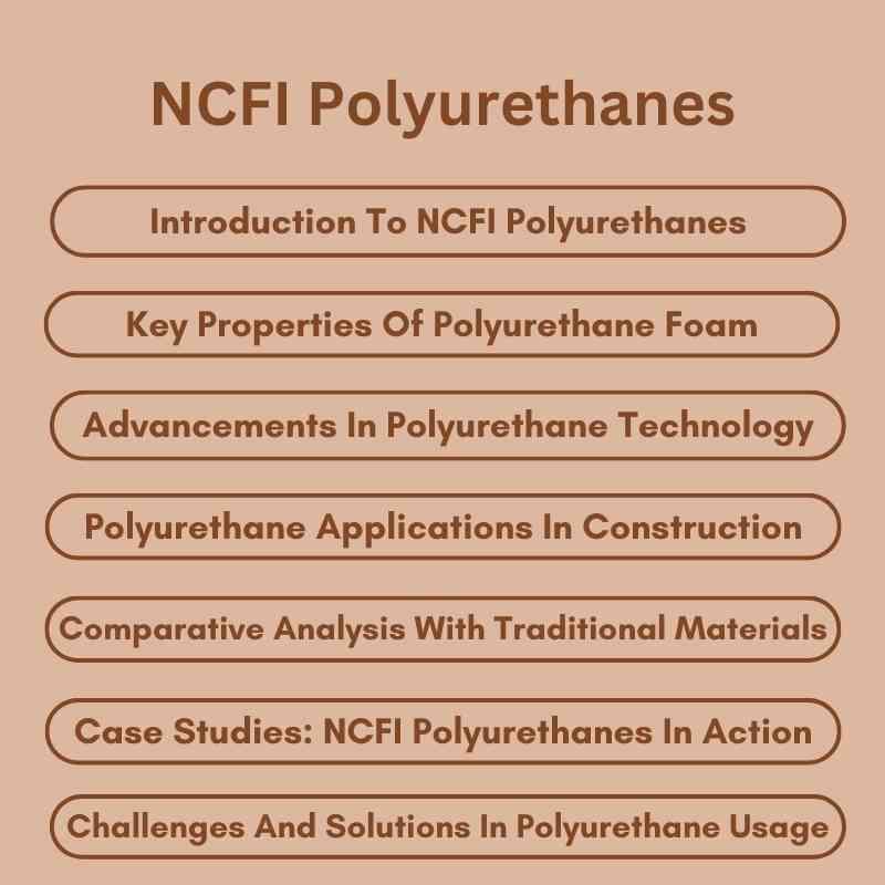 NCFI Polyurethanes