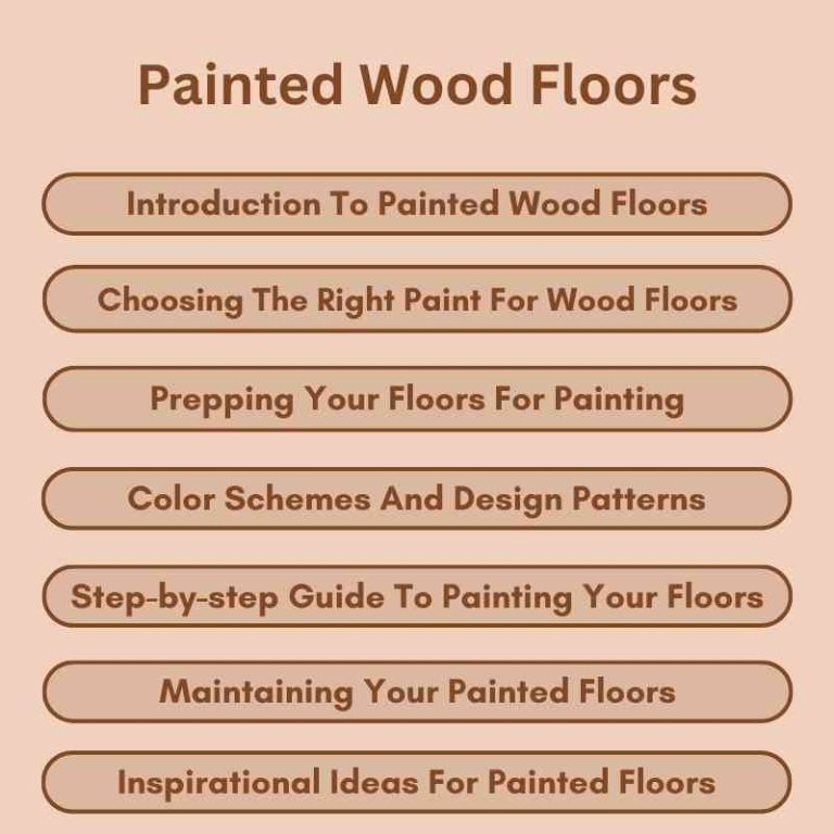 Painted Wood Floors Transform Your Space with Color Woodworking Advisor