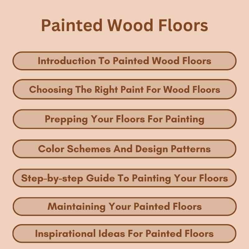 Painted Wood Floors