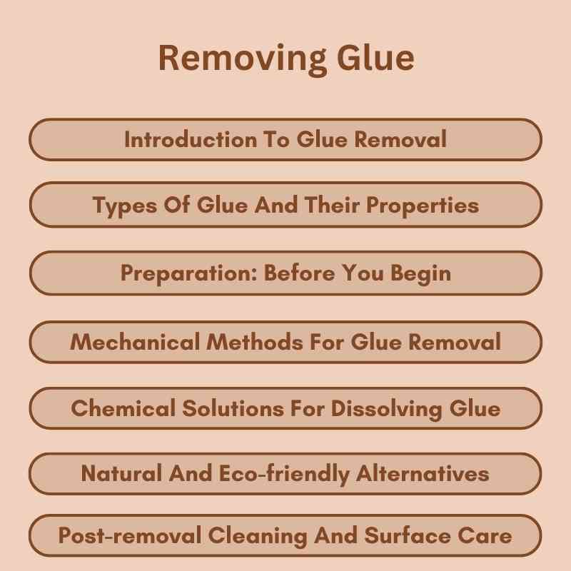 Removing Glue