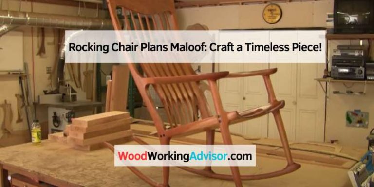 Rocking Chair Plans Maloof