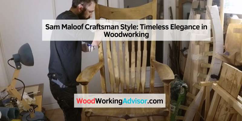 Sam Maloof Craftsman Style