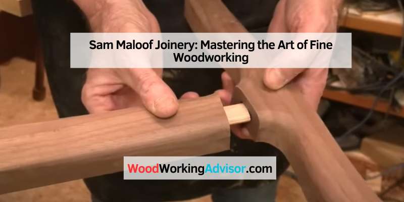 Sam Maloof Joinery