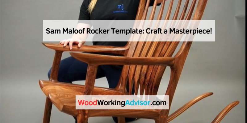 Sam Maloof Rocker Template