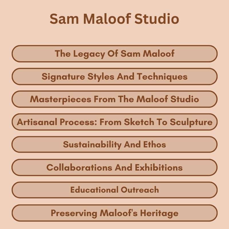 Sam Maloof Studio