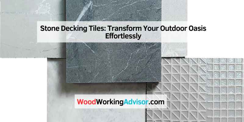 Stone Decking Tiles