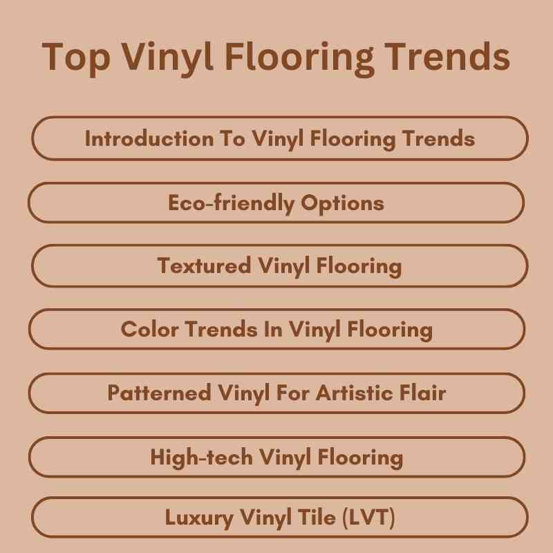 Top Vinyl Flooring Trends