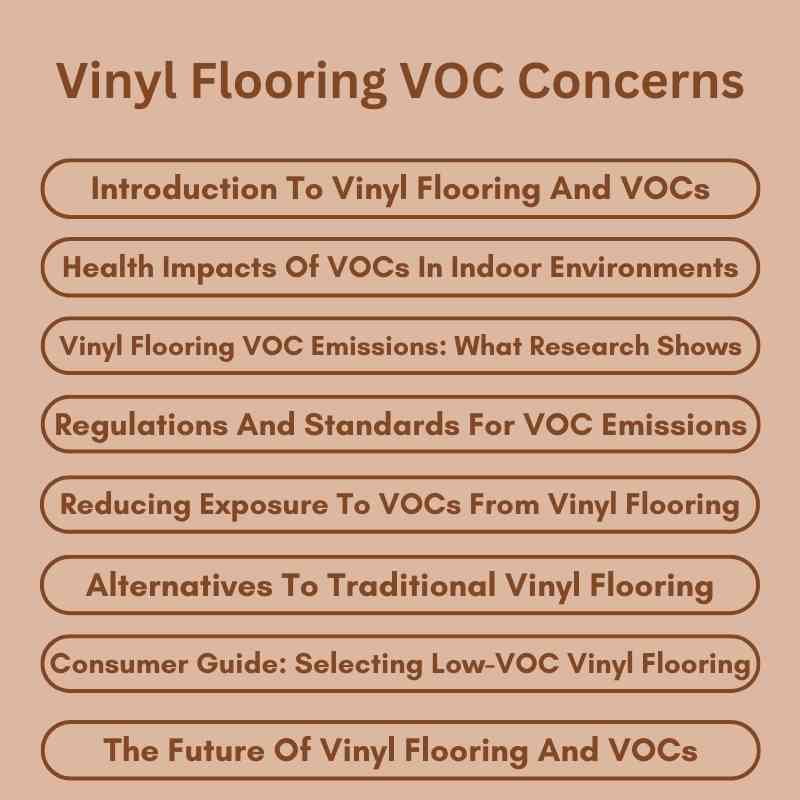 Vinyl Flooring VOC Concerns