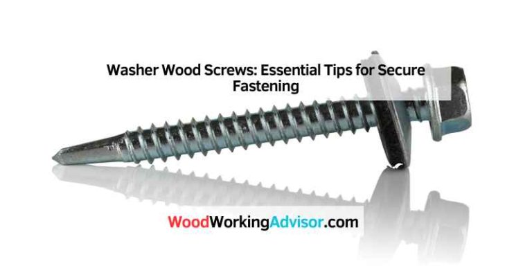 Washer Wood Screws