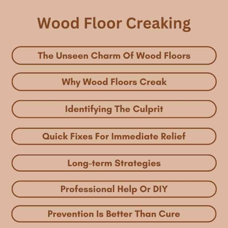 Wood Floor Creaking Simple Fixes to Silence Your Home Woodworking
