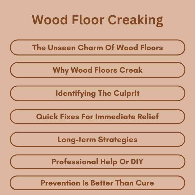 Wood Floor Creaking