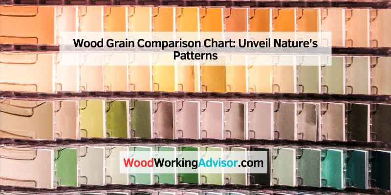 Wood Grain Comparison Chart