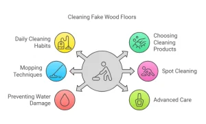 How to Wash Fake Wood Floors