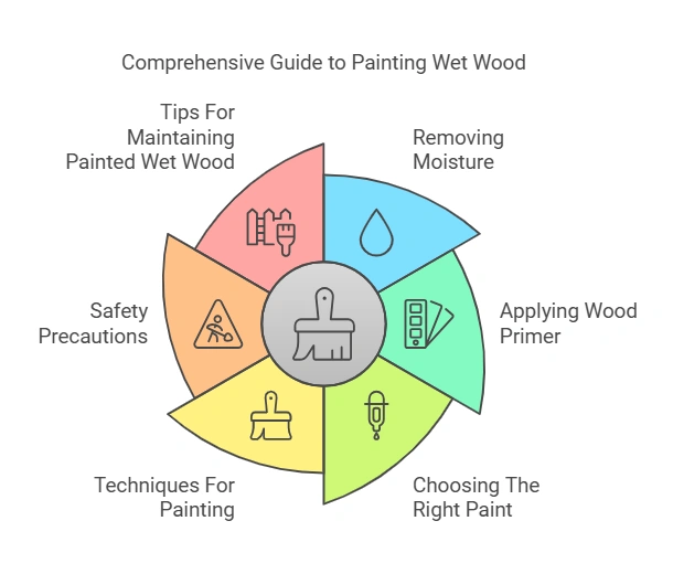 Can You Paint Wet Wood