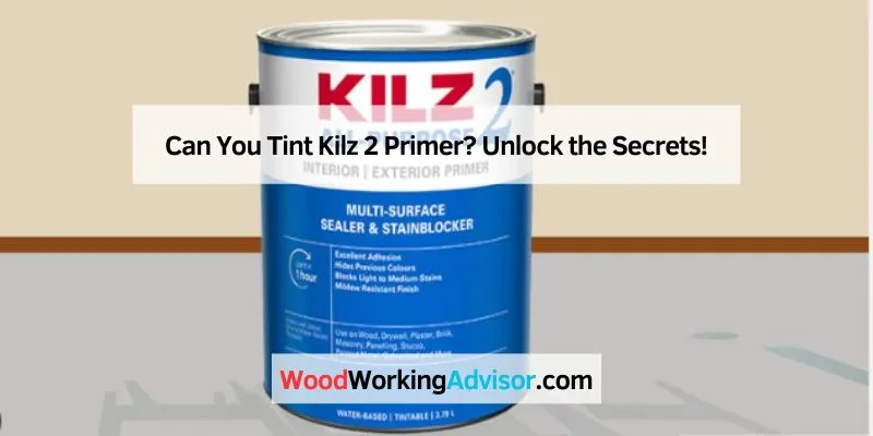 Can You Tint Kilz 2 Primer