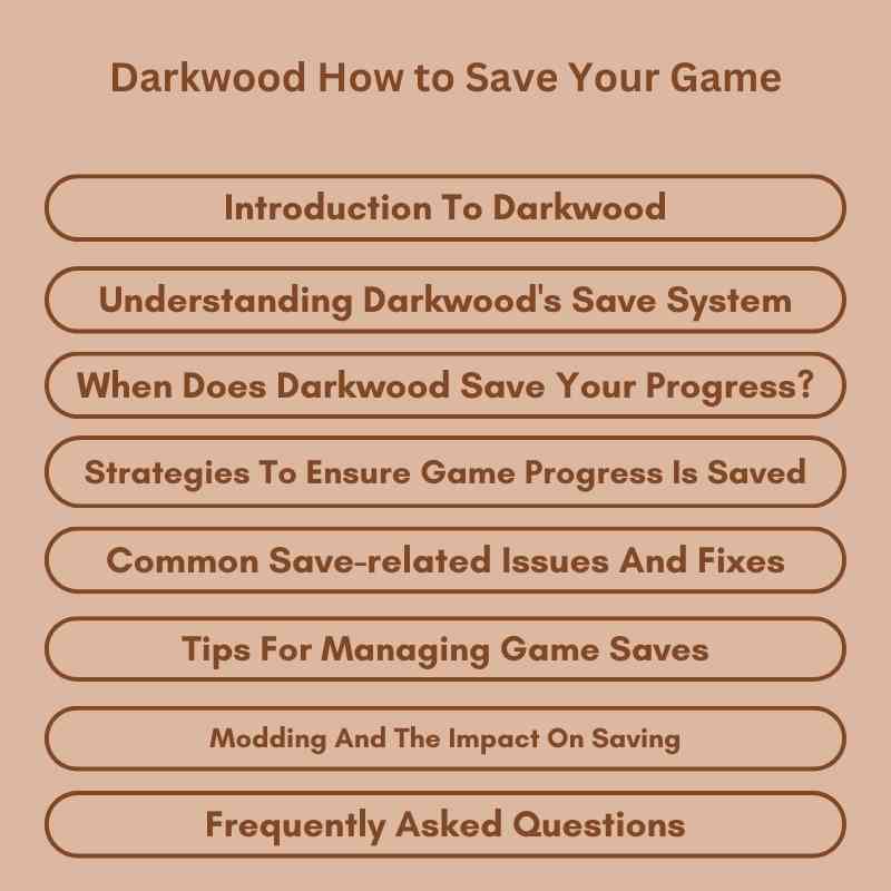 Darkwood How to Save Your Game