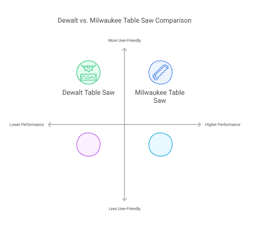 Dewalt Vs Milwaukee Table Saw