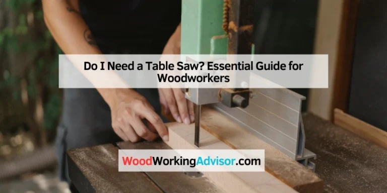 Do I Need a Table Saw
