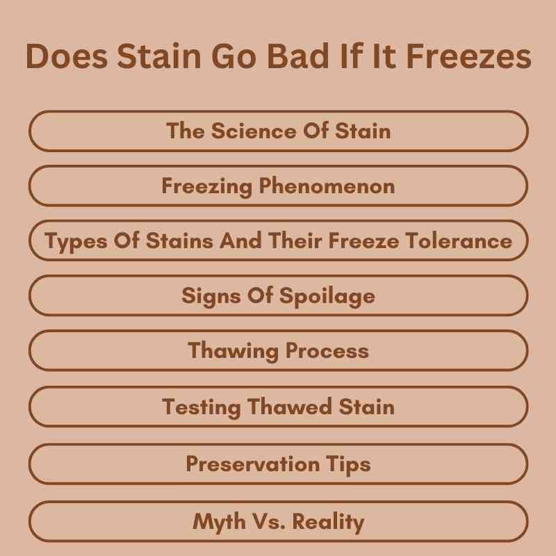 Does Stain Go Bad If It Freezes