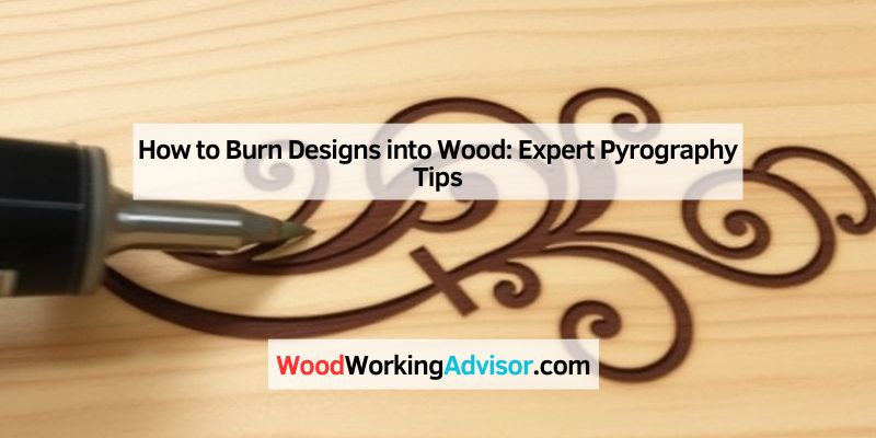 How to Burn Designs into Wood