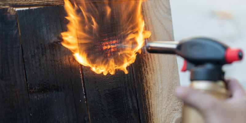 How to Burn Letters into Wood With a Torch