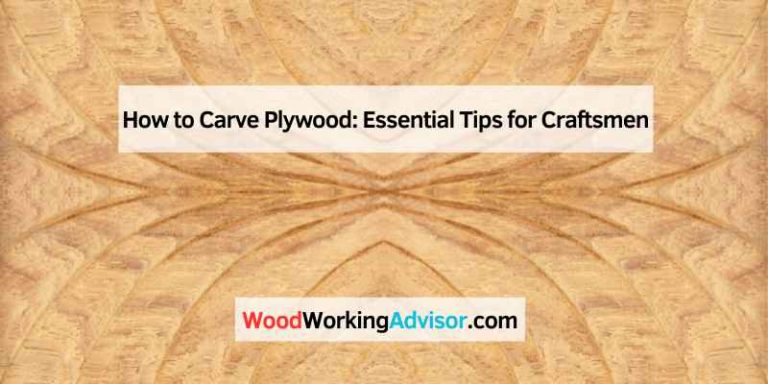 How to Carve Plywood