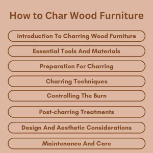 How to Char Wood Furniture: A Step-by-Step Guide – Woodworking Advisor