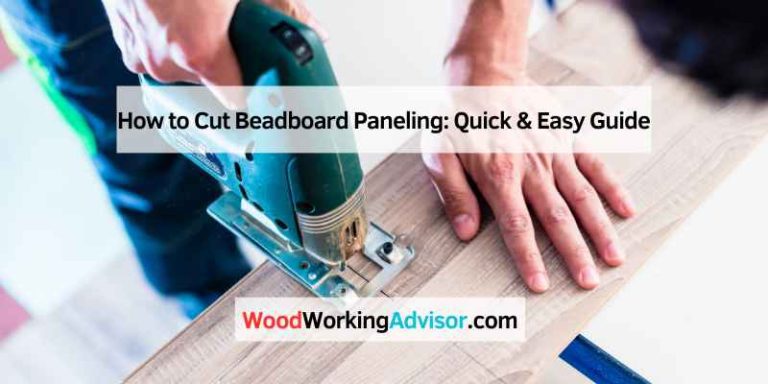 How to Cut Beadboard Paneling