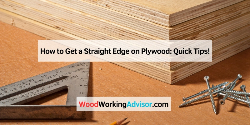 How to Get a Straight Edge on Plywood