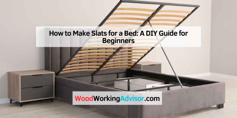 How to Make Slats for a Bed